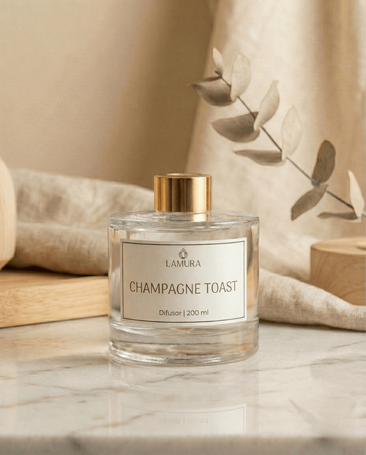 Difusor de Ambiente de Champagne Toast - Lamura Aromas