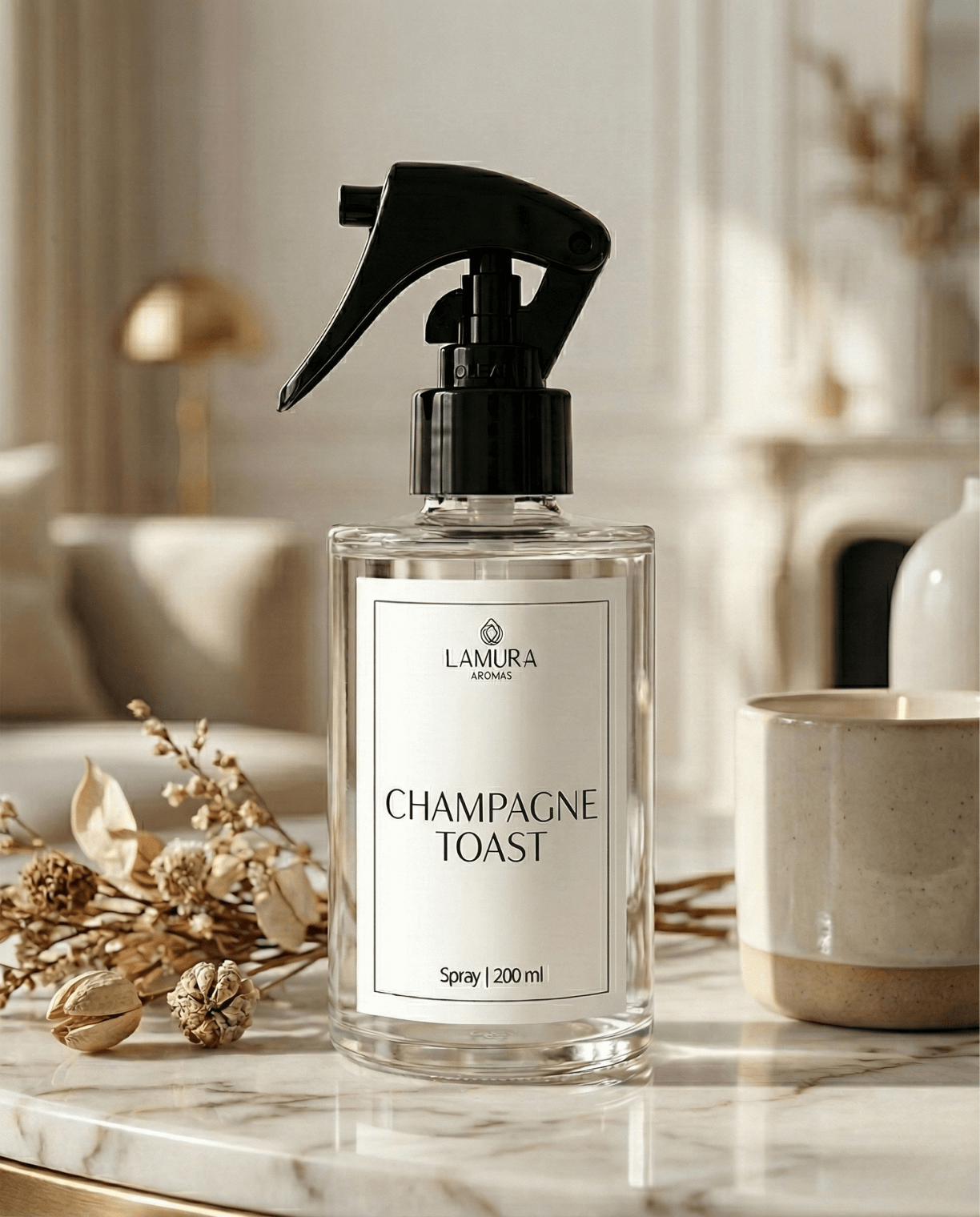 Home Spray Champagne Toast - Lamura Aromas
