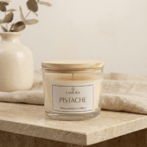 Vela Aromática de Pistache - Lamura Aromas